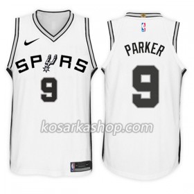 Dres San Antonio Spurs Tony Parker 9 Nike 2017-18 Bijela Swingman